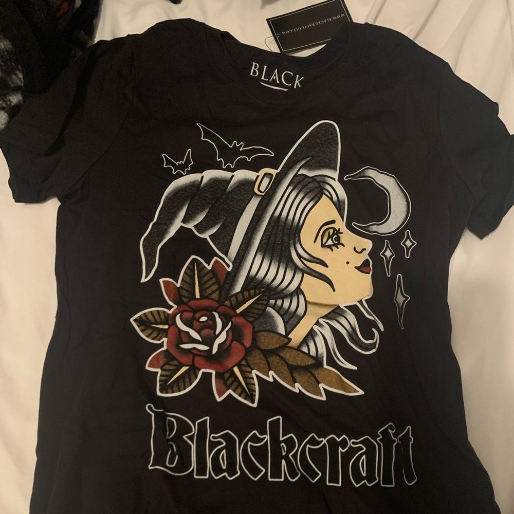 Blackcraft Cult Bat Witch Tee